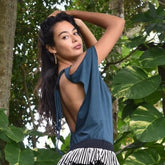 Summer Bless Backless Top